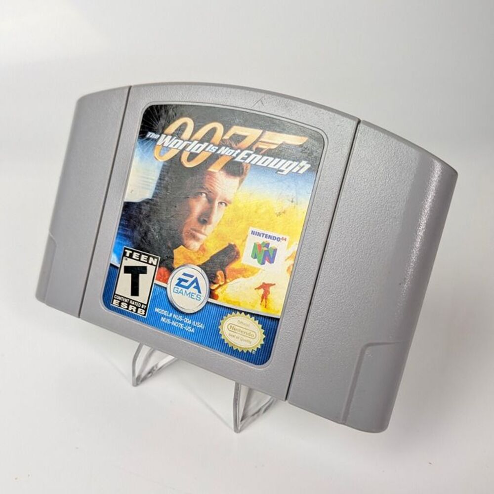 007 The World Is Not Enough - Authentic and Tested - N64
